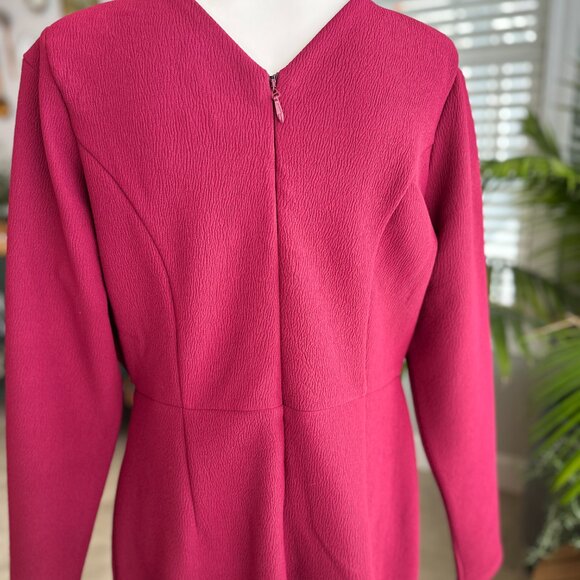 NWT XS (14) City Chic Maxi One Dream Deep Red High Low Dress - Picture 10 of 16